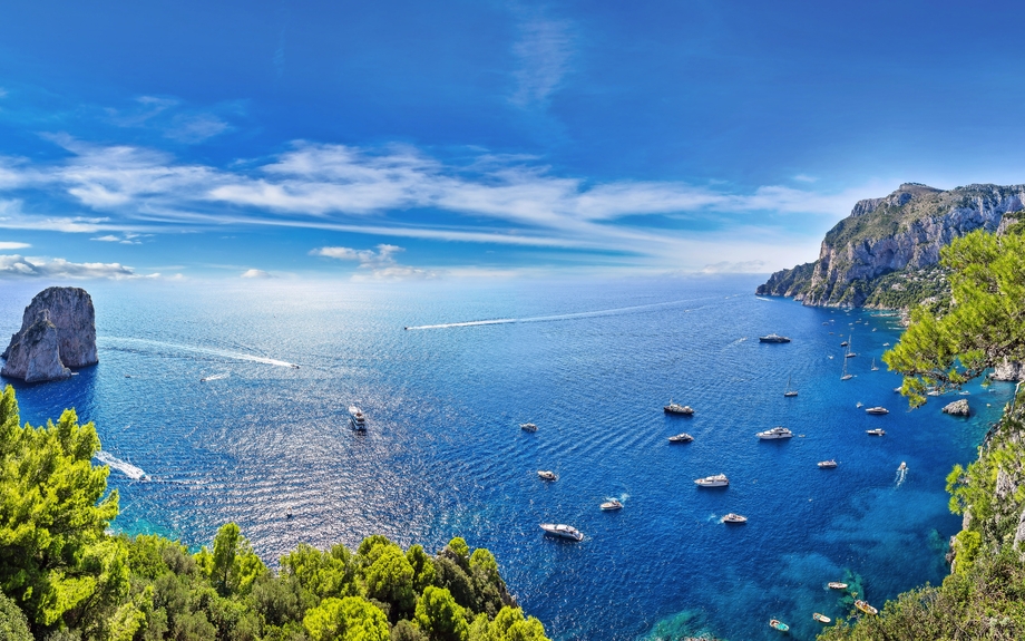 Insel Capri in Italien