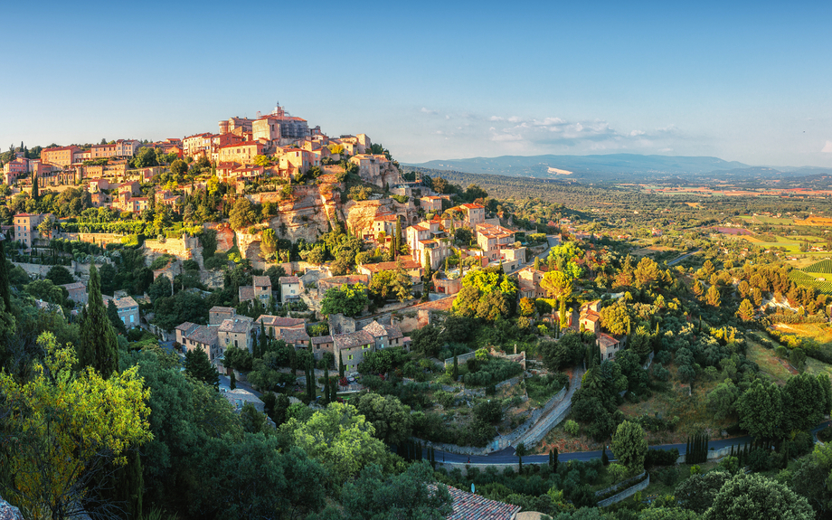 Gordes in Provence-Alpes-Côte d’Azur, Frankreich