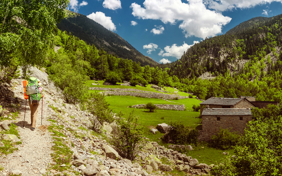 auf dem Fernwanderweg GR 11 durch die Pyrenäen