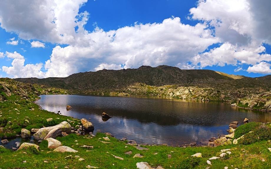 Gebirgsseen Estanys Forcats in Andorra