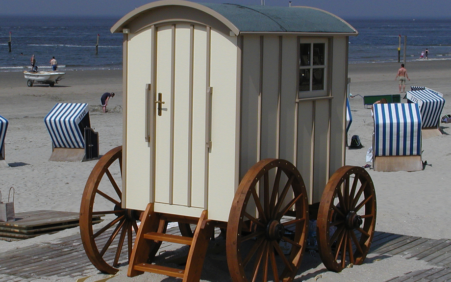 Badewagen auf Norderney