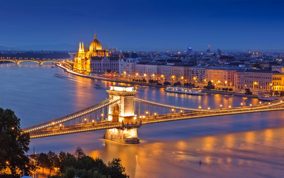 Budapest bei Nacht