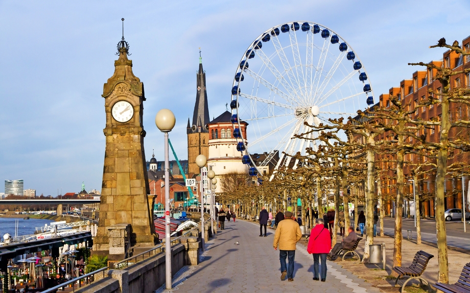 Altstadt von Düsseldorf, Deutschland