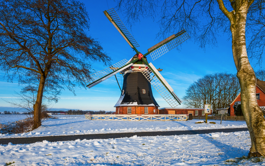 Ostfriesland im Winter