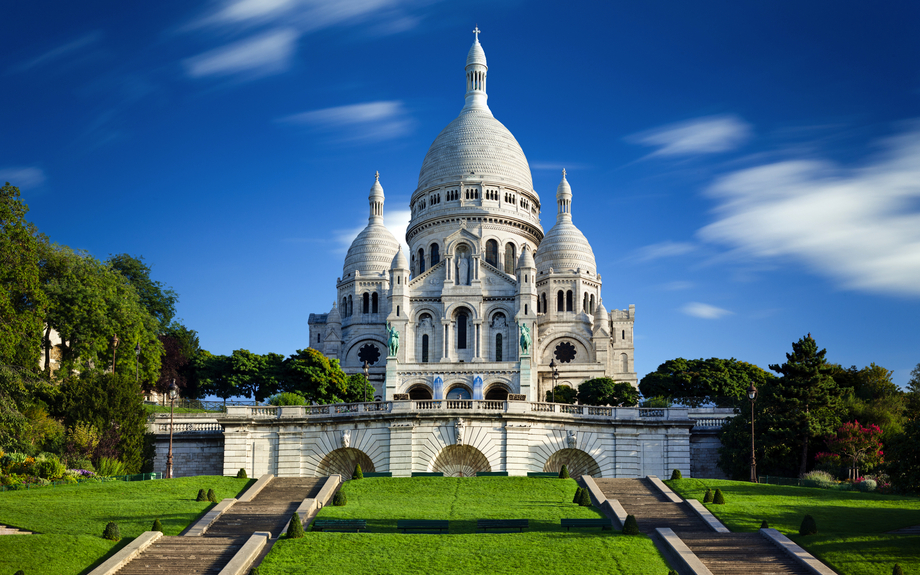 Basilique Sacré Coeur de Montmartre in Paris