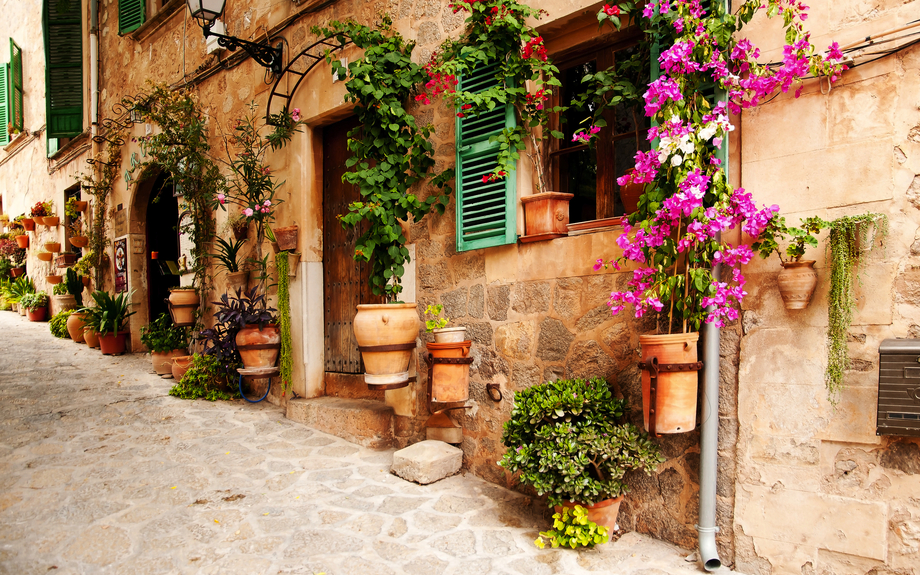 Gasse in Valldemossa