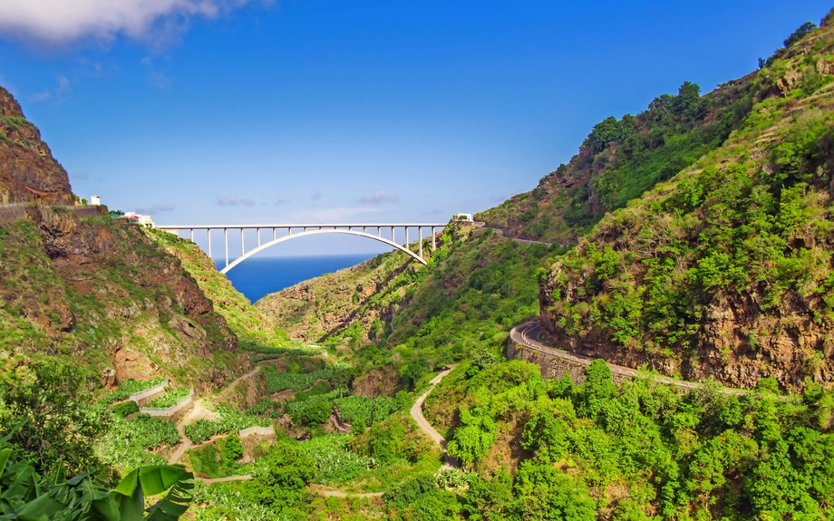Puente de Los Tilos auf La Palma