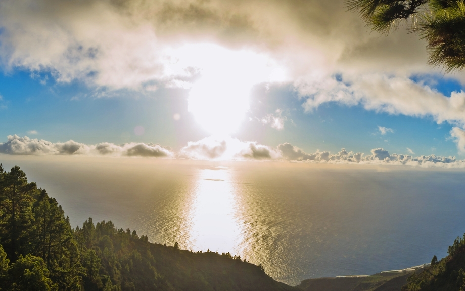 Sonnenuntergang auf La Palma