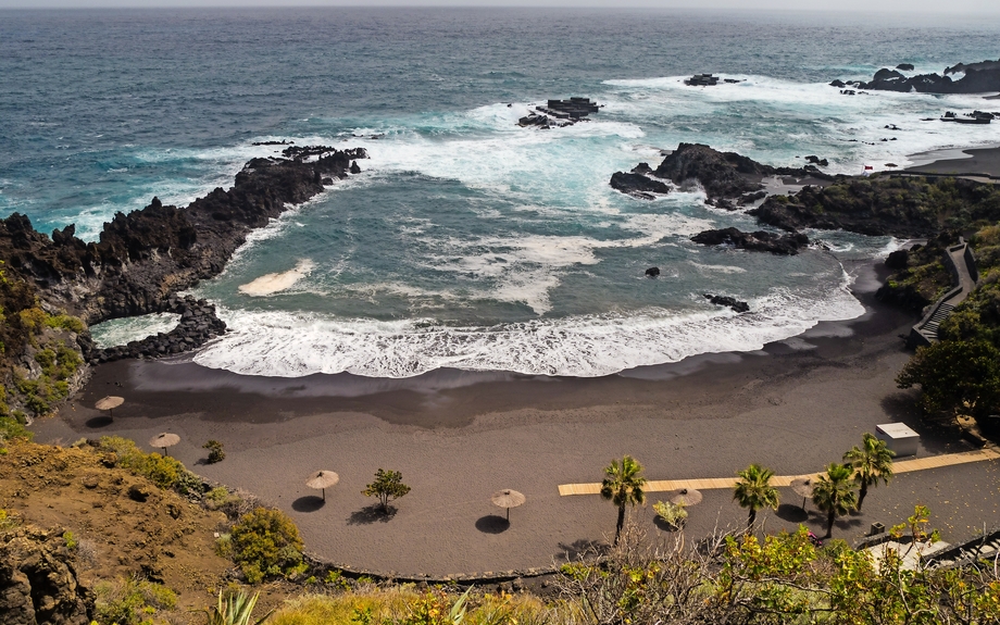 Strand in Cancajos - La Palma - Kanaren