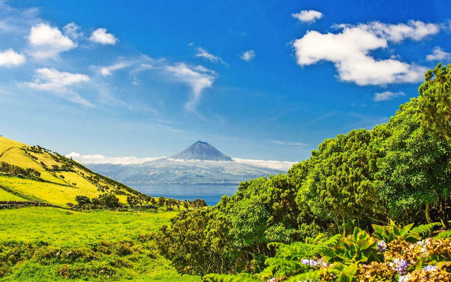 Traumhafte Landschaft, Azoren
