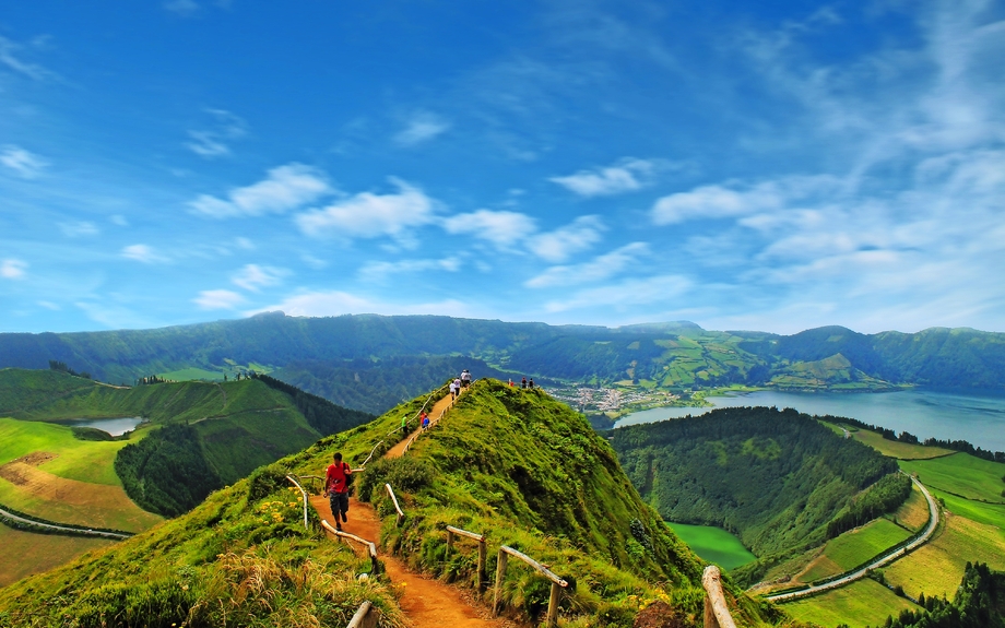 Wanderweg zu den Kraterseen des Sete Cidades