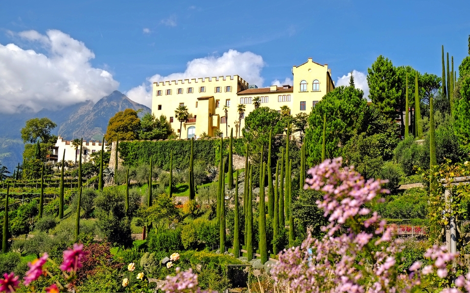 Schloss Trauttmansdorff in Meran, Italien