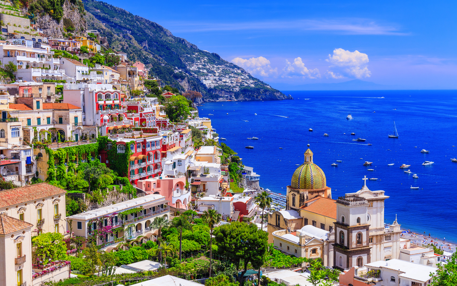 Positano an der Amalfiküste