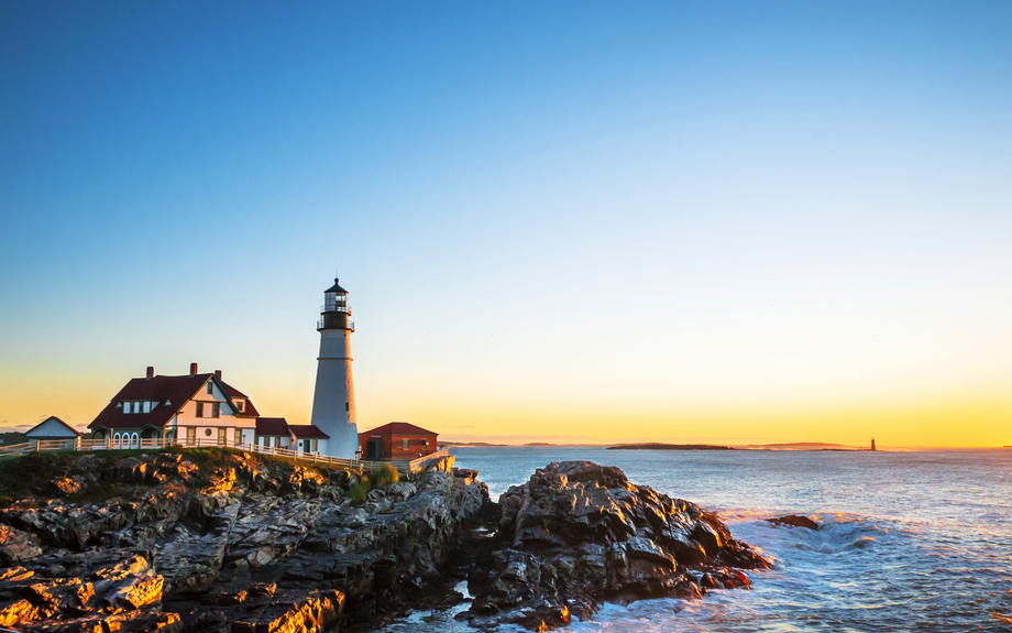 Portland Head Light am Kap Elisabeth