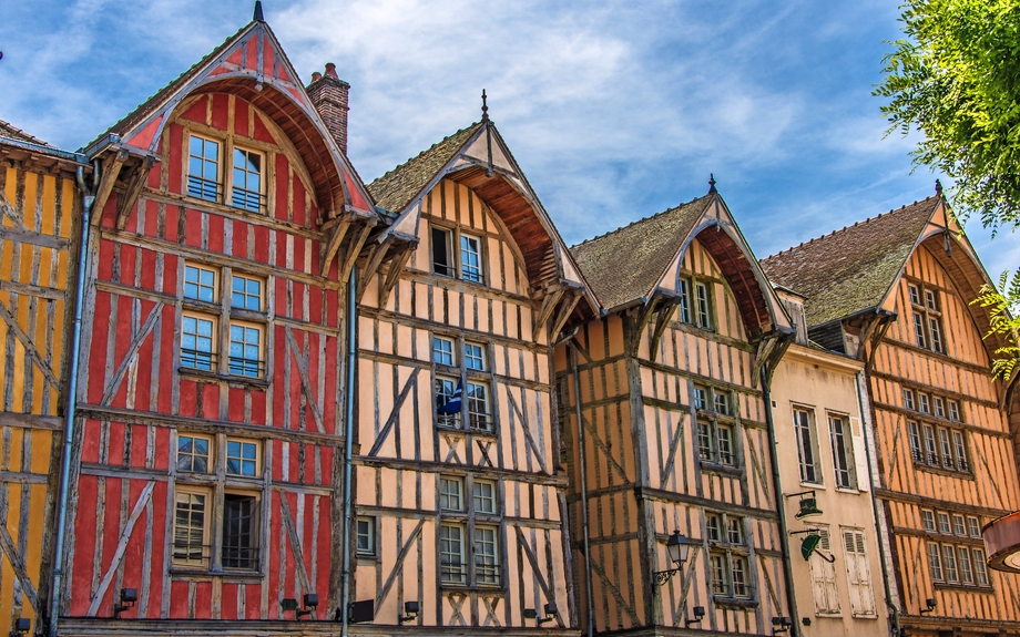 Fachwerkhäuser in Troyes