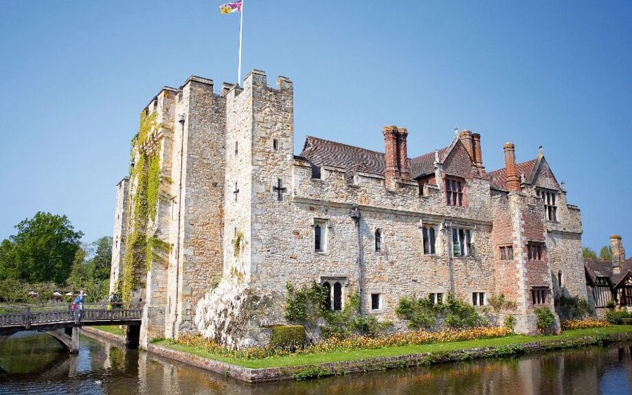 Hever castle and gardens, UK