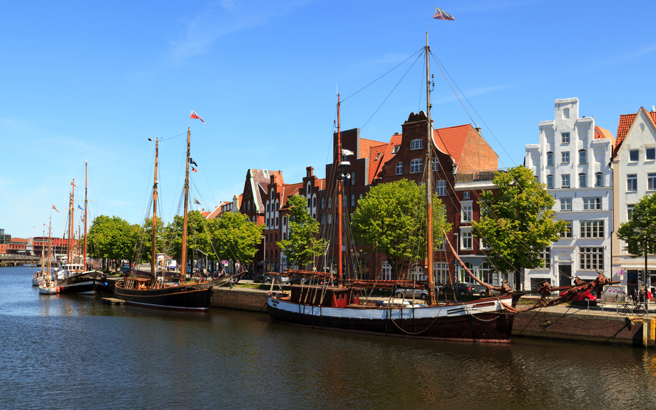 Lübeck in Schleswig-Holstein, Deutschland