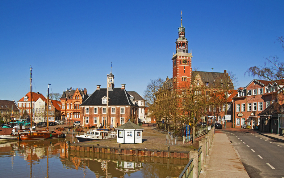 Rathaus von Leer in Ostfriesland