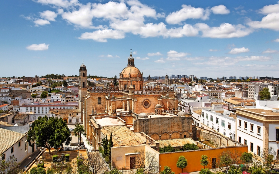 Jerez de la Frontera in Andalusien, Spanien, 
