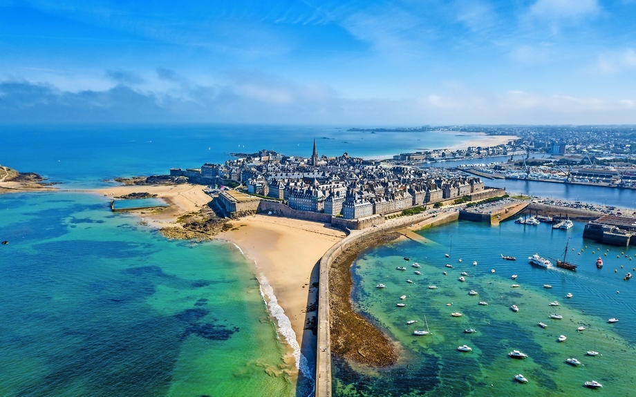 Saint-Malo in der Bretagne, Frankreich